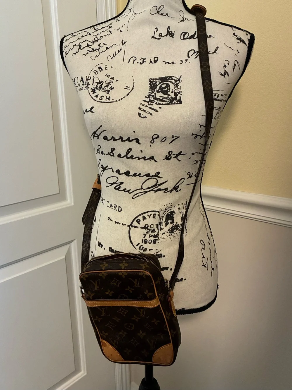 Louis Vuitton monogram Danube PM crossbody Y2K bag vintage